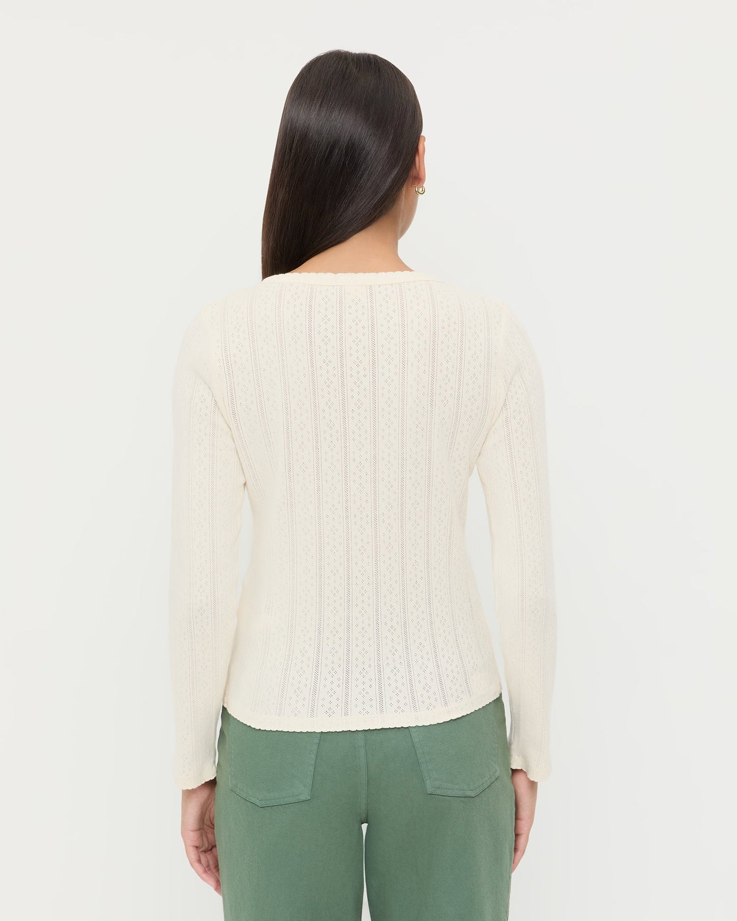 Ash Pointelle Cardigan