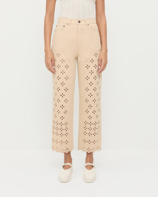 Demi Embroidered Pant