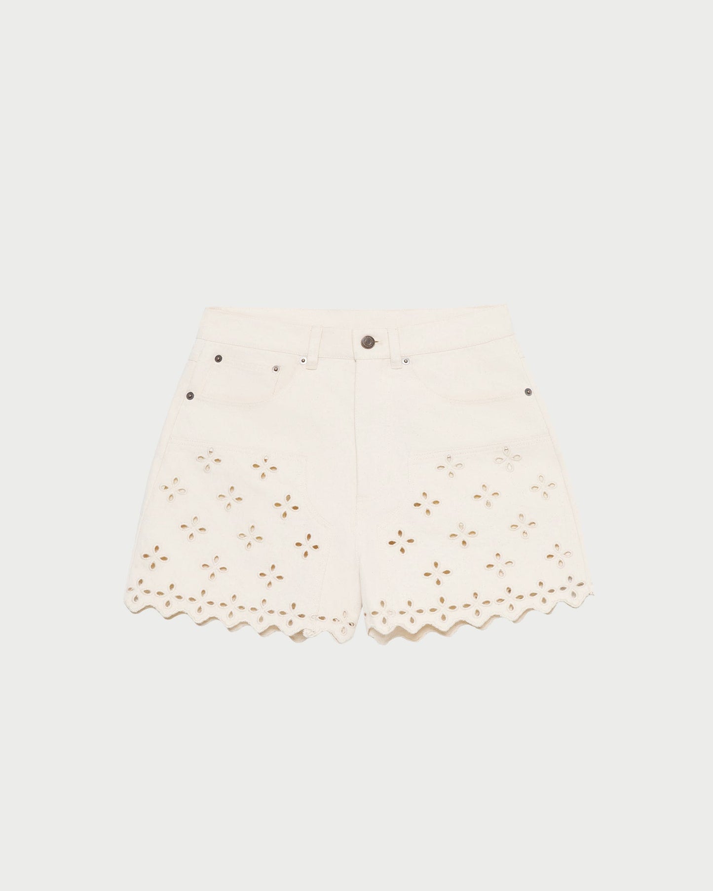 Dover Embroidered Short